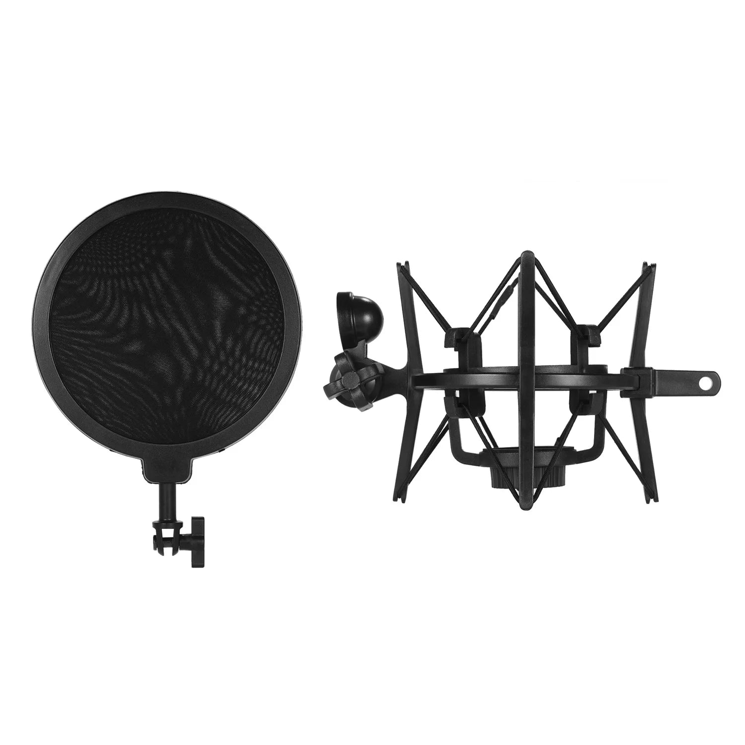 Univerdal Plastic Condenser Microphone Mic Shock Mount Holder Bracket