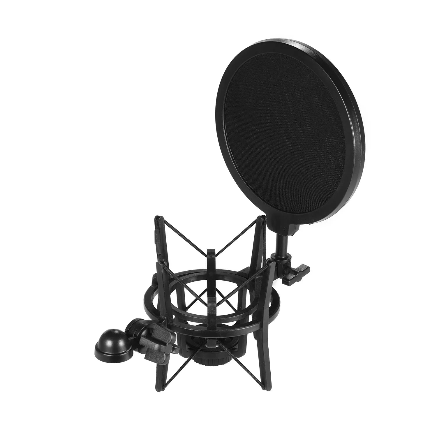 Univerdal Plastic Condenser Microphone Mic Shock Mount Holder Bracket