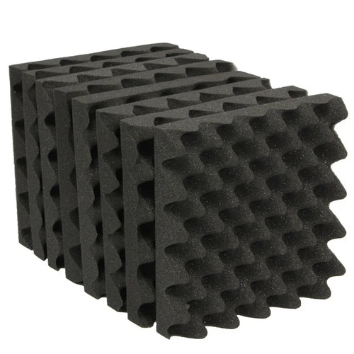 25X25X5 cm Sound Insulation Foam Egg Crate Studio Acoustic Treatment