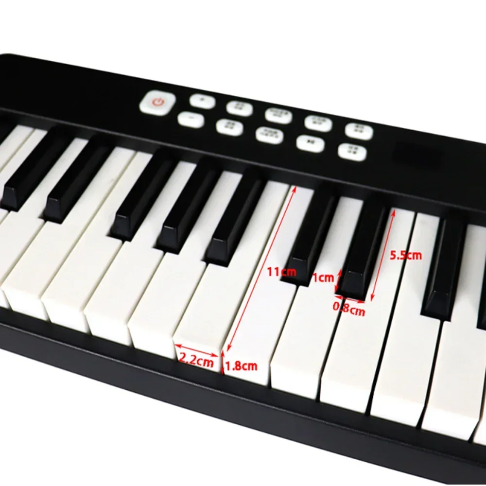 88-Key Folding Digital Piano, Controller, Flexible, Electric, Musical