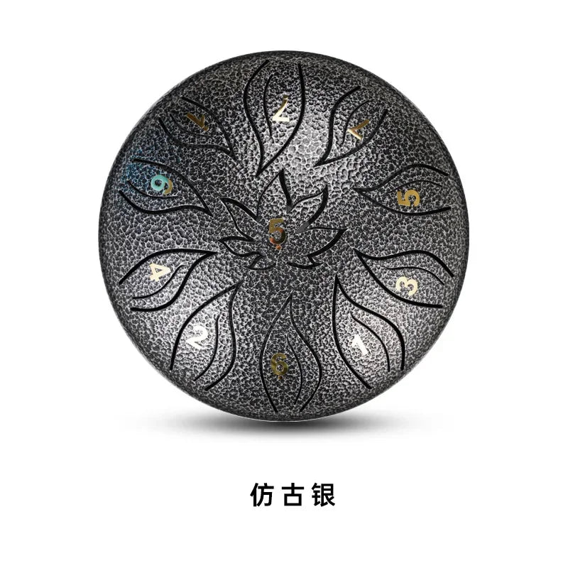 Tongue Drum 6 Inch 11 Notes Ethereal Drums Children Steel Hand Yoga