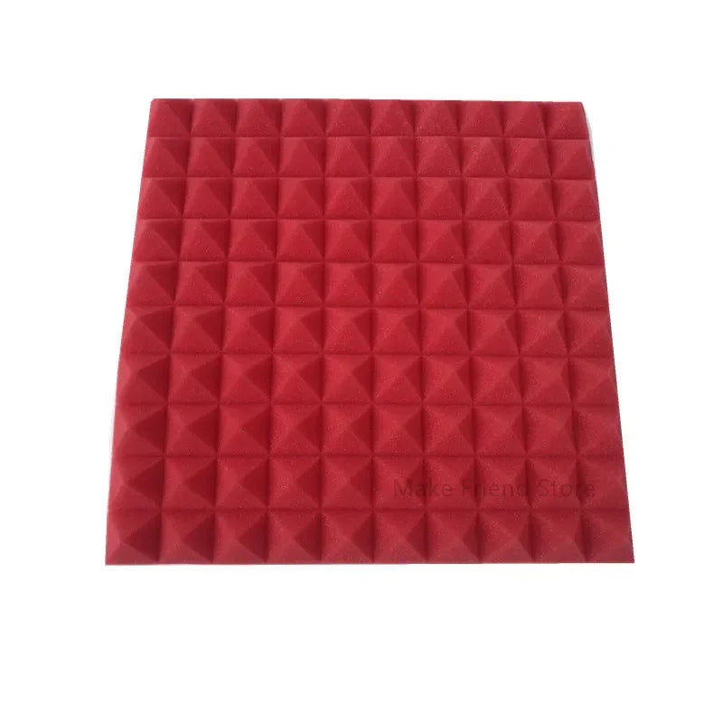 6Pack 50X50X5Cm Studio Acoustic Foam 100Pyramid Soundproof Sound
