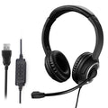 3.5Mm Usb Headset Call Center Headphones