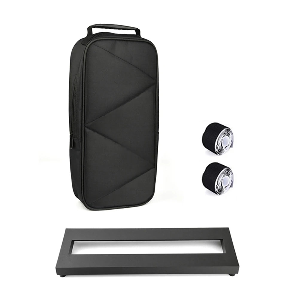 Small Size Guitar Effect Pedal Board Aluminum Alloy Pedalboard 15×4.9