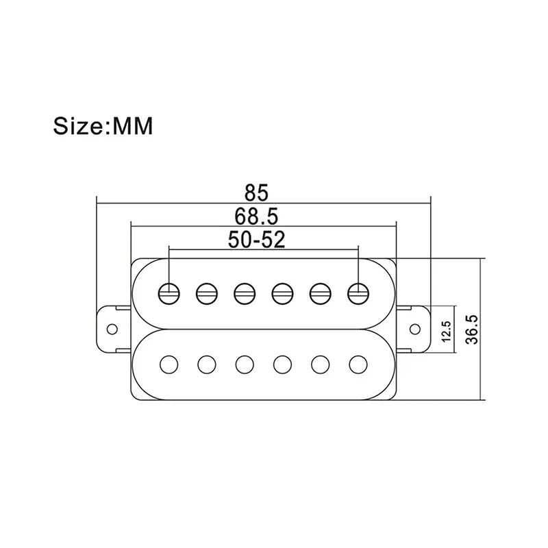 Electric Guitar Double Coil Humbucker Pickup