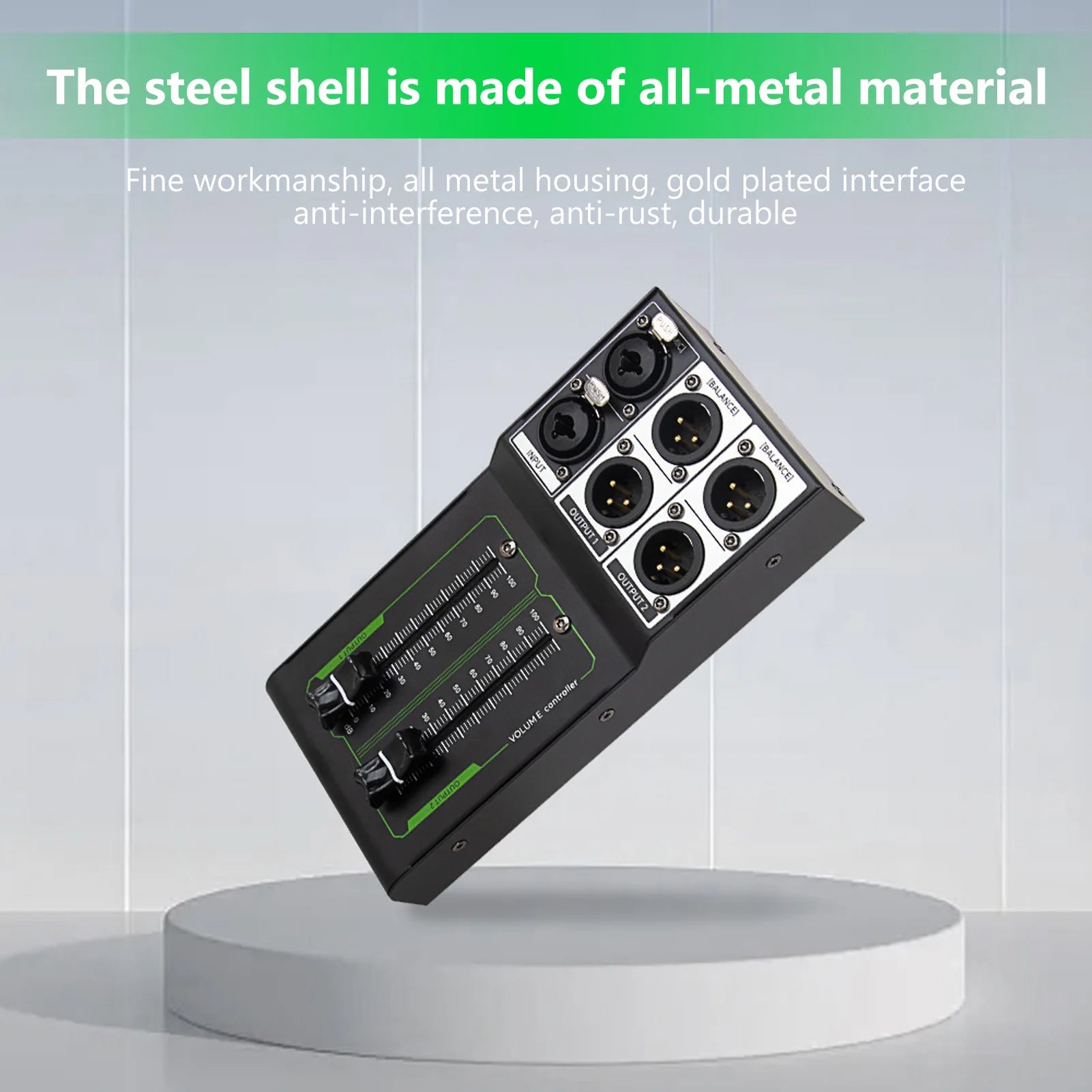 Passive Volume Control Metal Precise Sound Adjuster Plug And Play