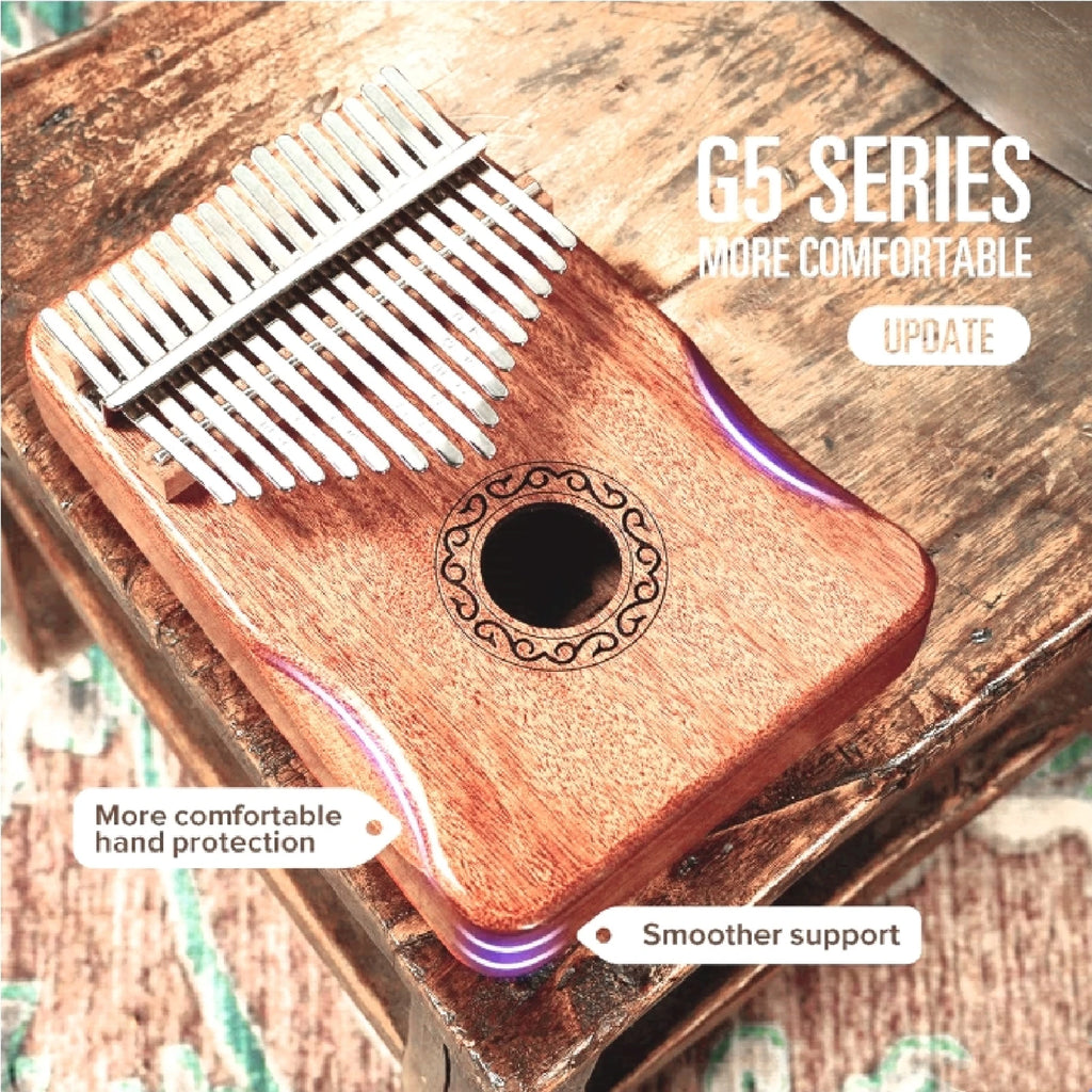 Kalimba Thumb Piano 17 21 Keys Mahogany Wood Finger Combinations Gifts