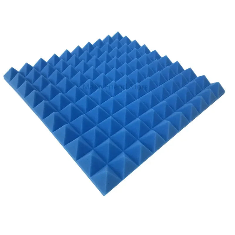 6Pack 50X50X5Cm Studio Acoustic Foam 100Pyramid Soundproof Sound