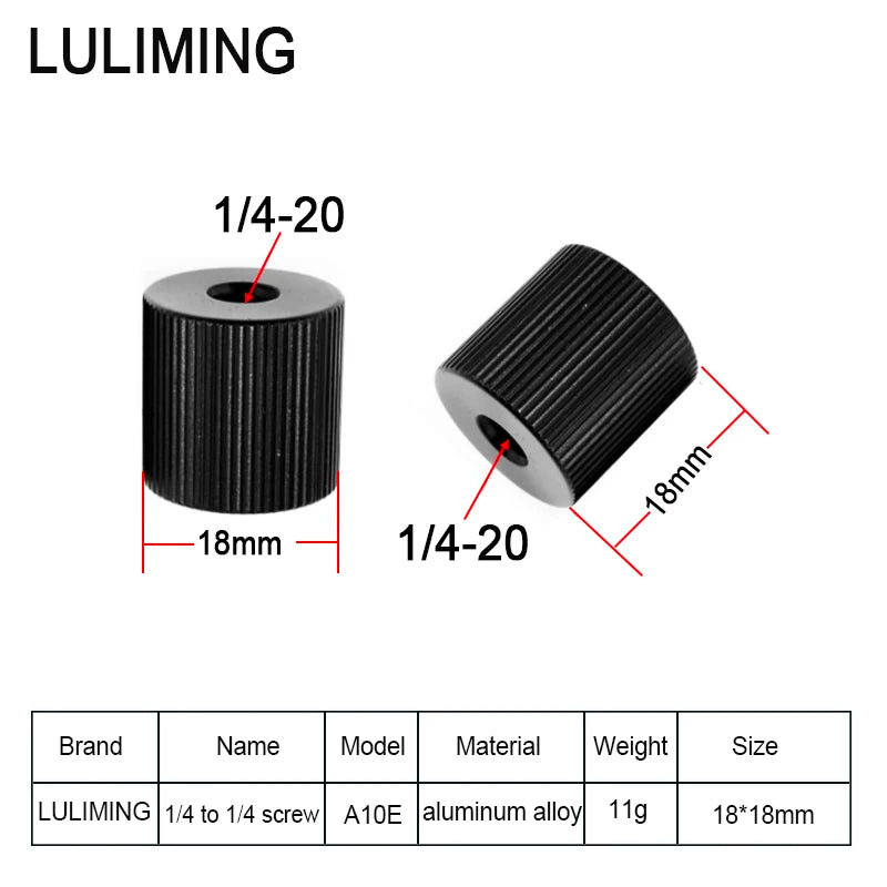 1/4 to 3/8 Camera Conversion Screw