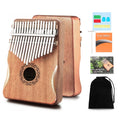 Kalimba Thumb Piano 17 21 Keys Mahogany Wood Finger Combinations Gifts