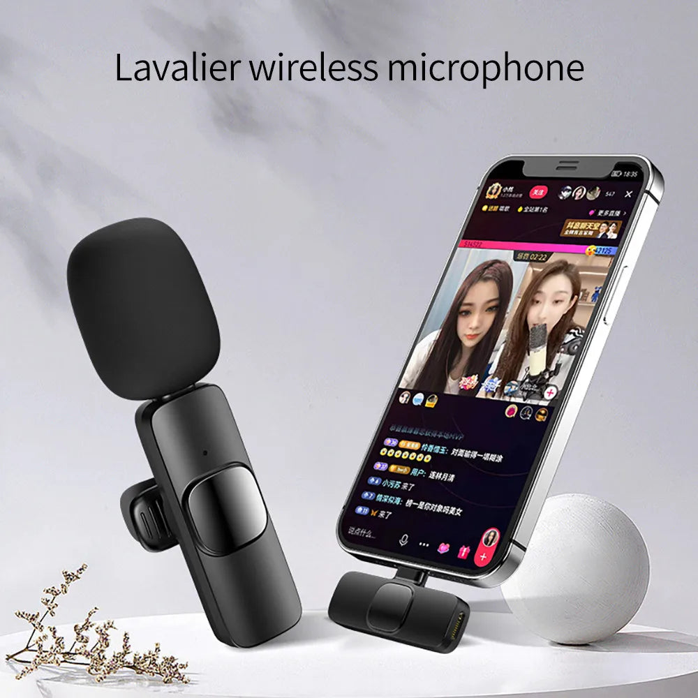 Lavalier Wireless Microphone Clip-On