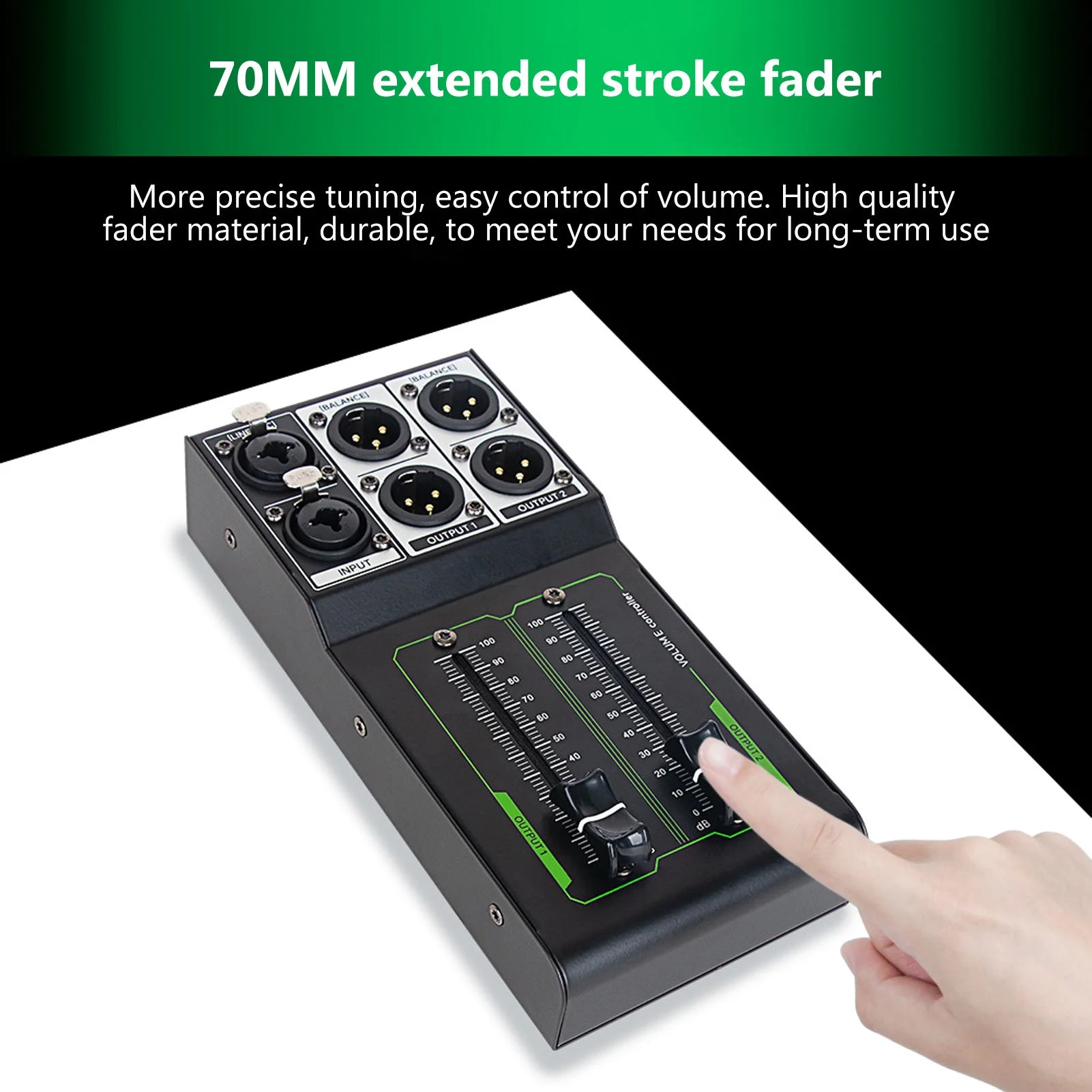 Passive Volume Control Metal Precise Sound Adjuster Plug And Play
