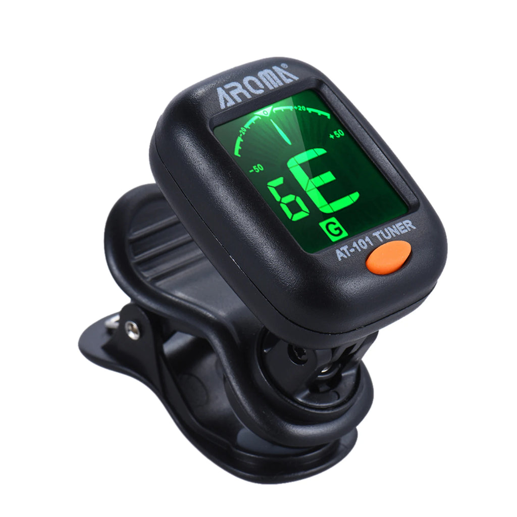 Tuner At-101 Mini Clip-On Electronic Super Sensitive 12 Equal