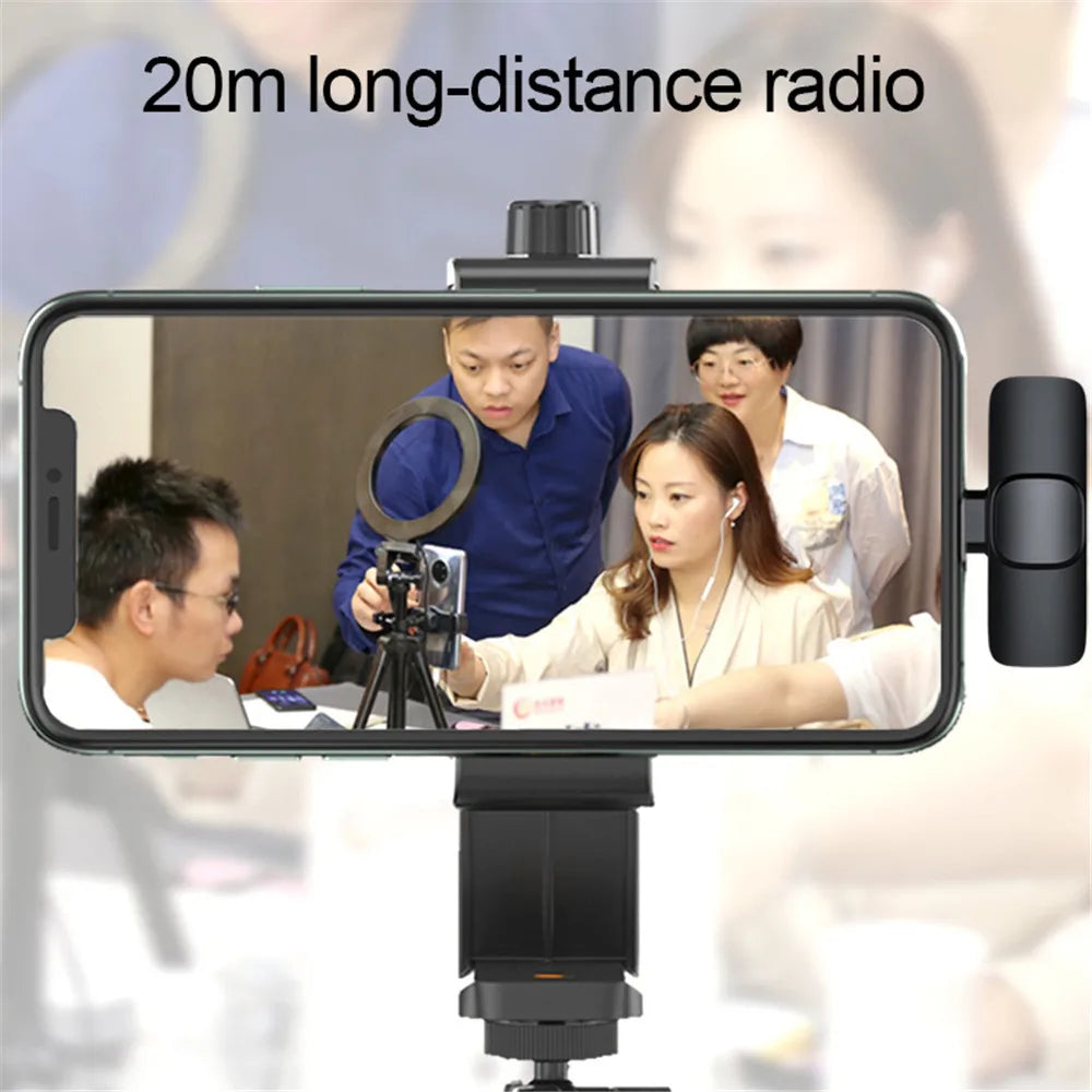 Lavalier Wireless Microphone Clip-On