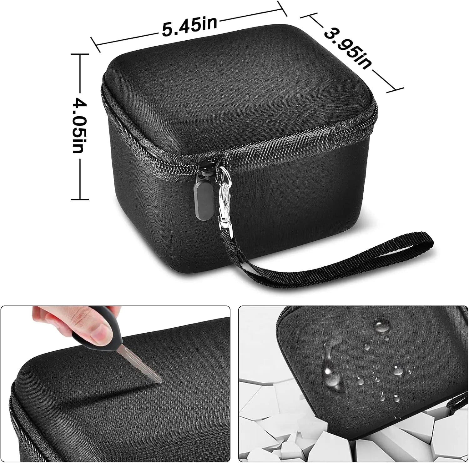 Vlogging Camera Case Compatible with for Duluvulu/for VJIANGER/for JGIPL/for TEBNGIHNM 4K Digital Cameras for Youtube (Box Only)