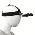 Adjustable head-mounted mobile phone camera bracket