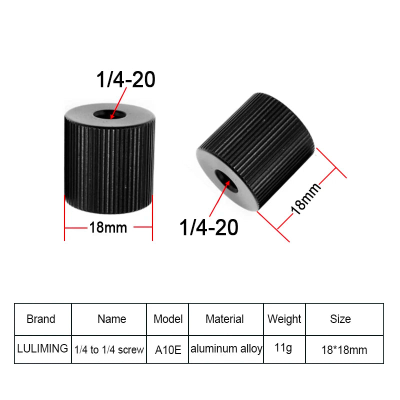1/4 to 3/8 Camera Conversion Screw