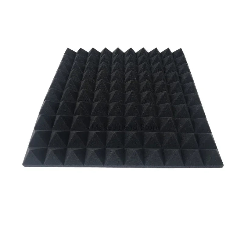 6Pack 50X50X5Cm Studio Acoustic Foam 100Pyramid Soundproof Sound