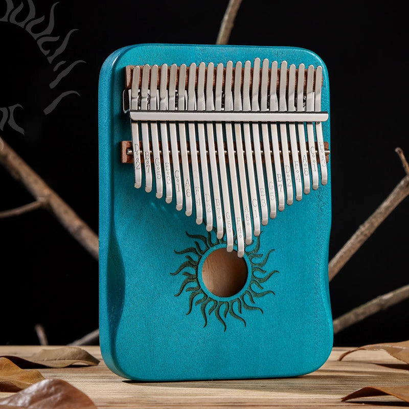 Hluru Kalimba 17 or 21 Key Finger Piano