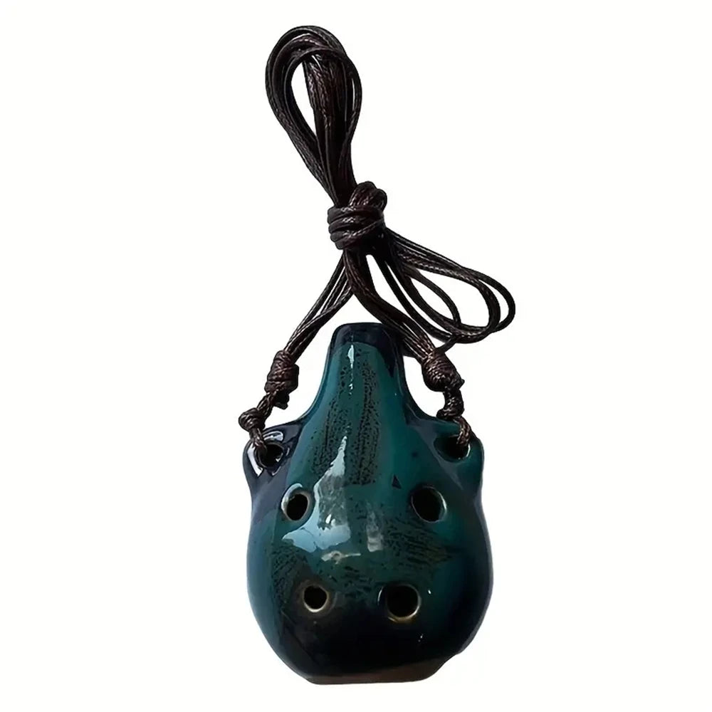 6 Hole Ceramic Mini Ocarina