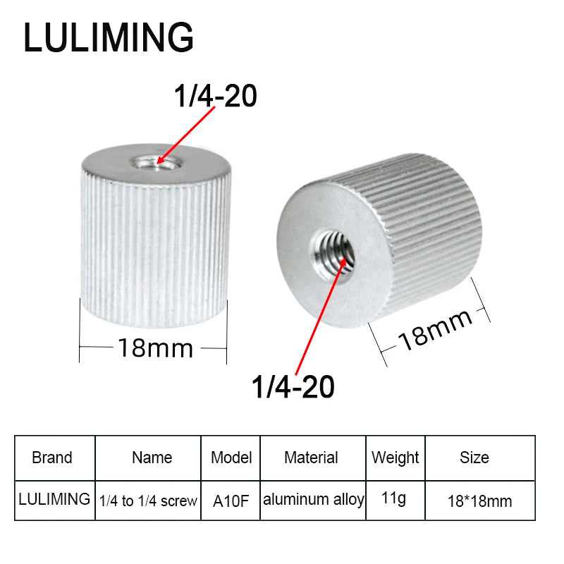 1/4 to 3/8 Camera Conversion Screw Microphone 5/8-27 to 1/4 3/8 Adapter Screw Ballhead Tripod Photography Camera Accessories