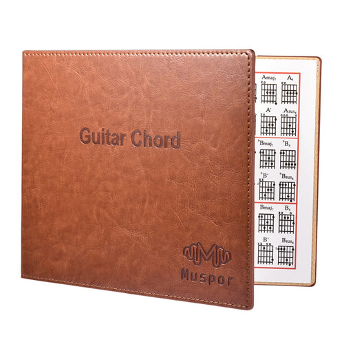 6 String Acoustic / Classical Electric Guitar Chord Book Paperback