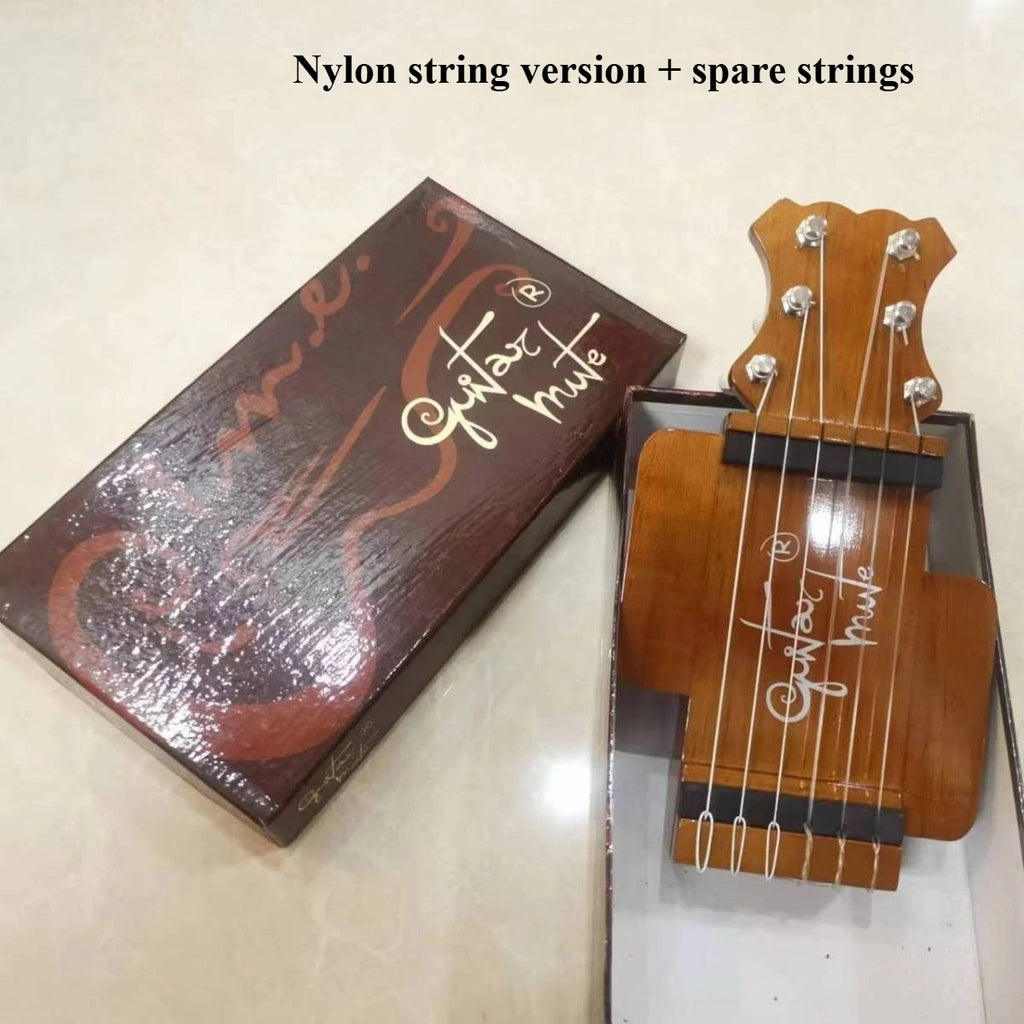 Guitar Right-Hand Practice Device Solid Wood Finger Trainer