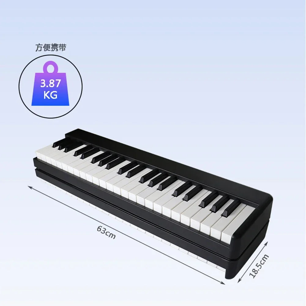 88-Key Folding Digital Piano, Controller, Flexible, Electric, Musical