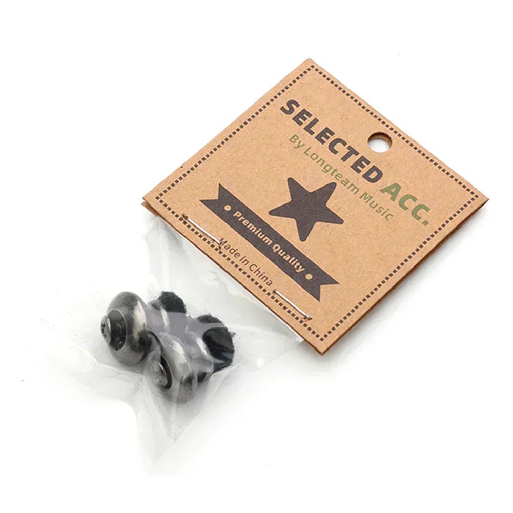 New Guitar Strap Locks Buttons Button Mushrooms Heads Secure Screw