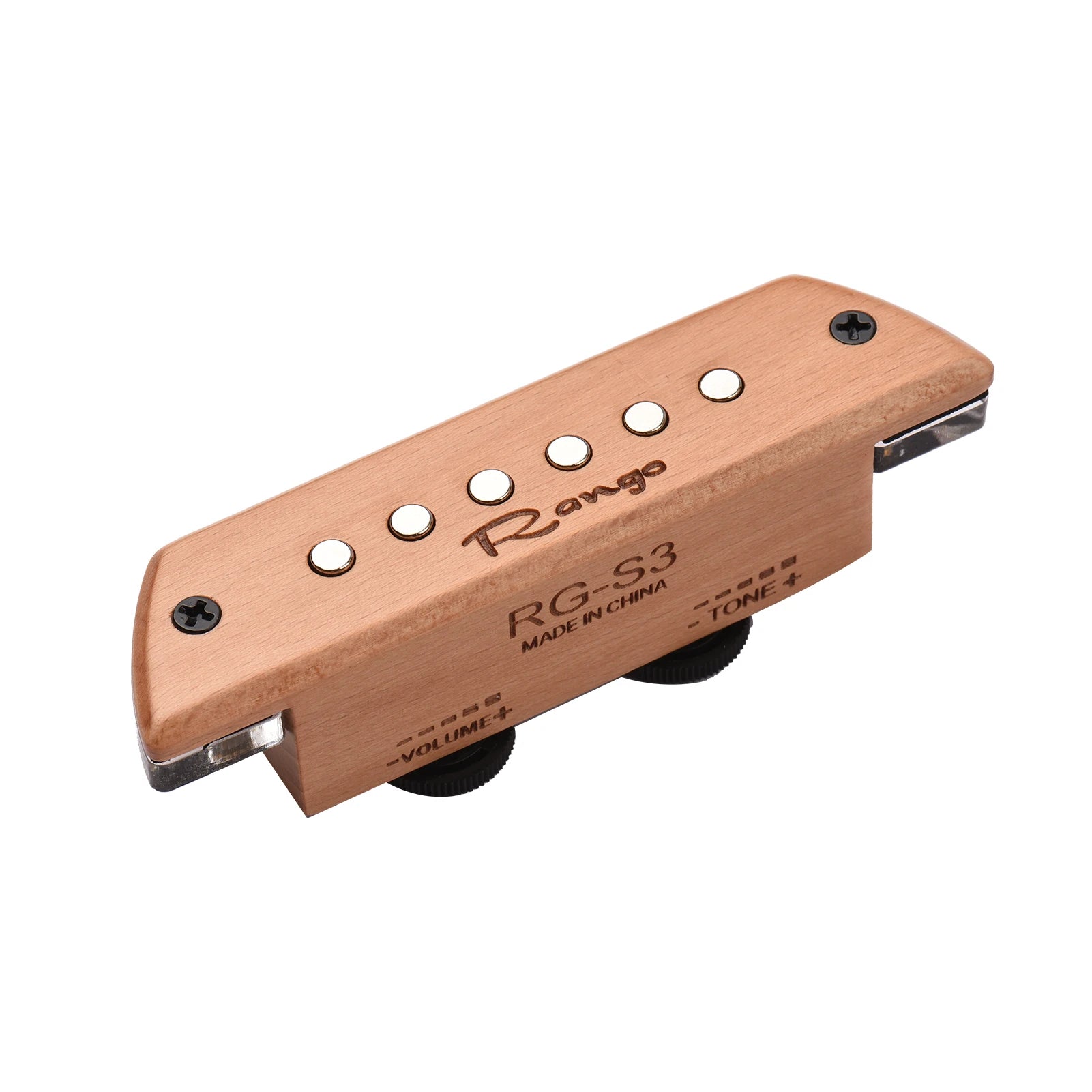 Rango Rg-S3 Acoustic Guitar Magnetic Pickup Beech Wood Passive