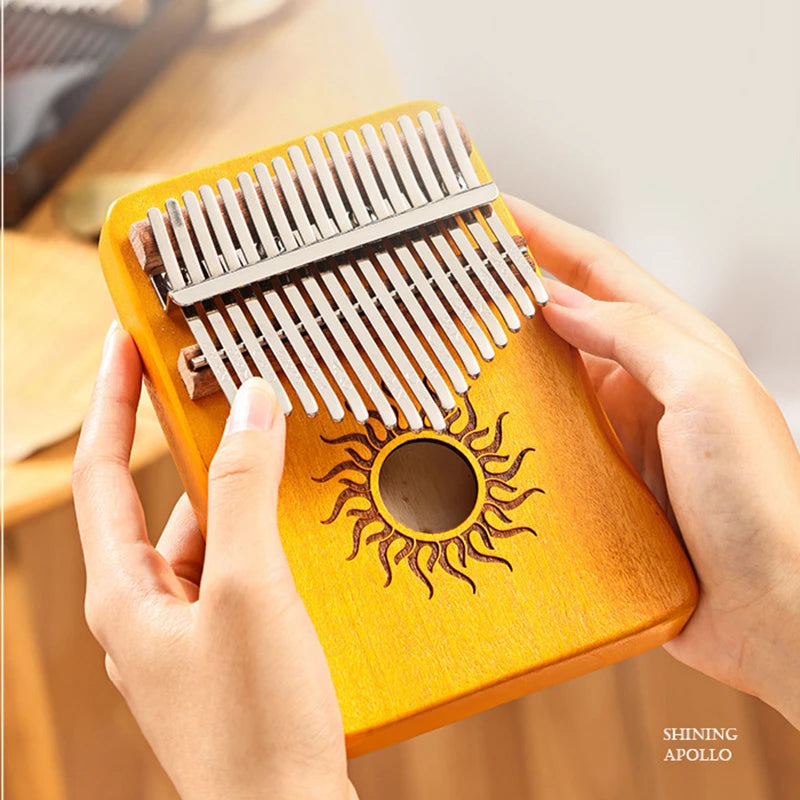 Hluru Kalimba 17 or 21 Key Finger Piano