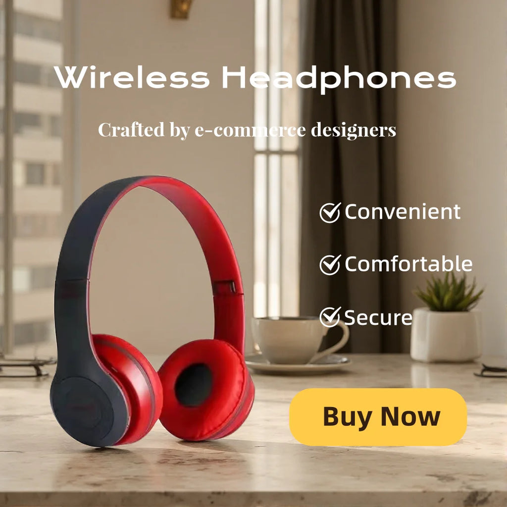 HIFI Sound Bluetooth Headphones