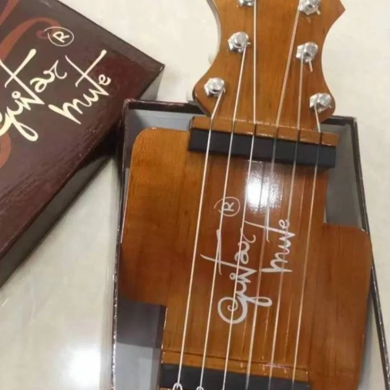 Guitar Right-Hand Practice Device Solid Wood Finger Trainer