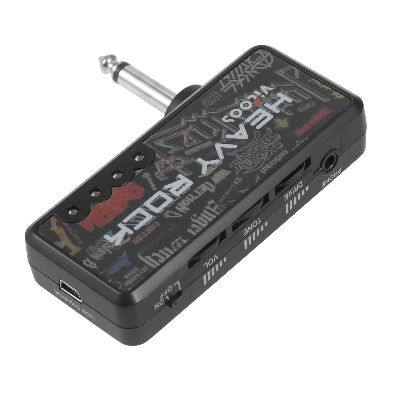Guitar Amplifier Electric Mini Headphone Amp Light-Weight Design