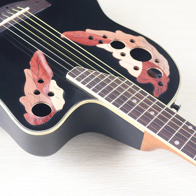 6 Strings 41Inch Round Back Acoustic Guitar