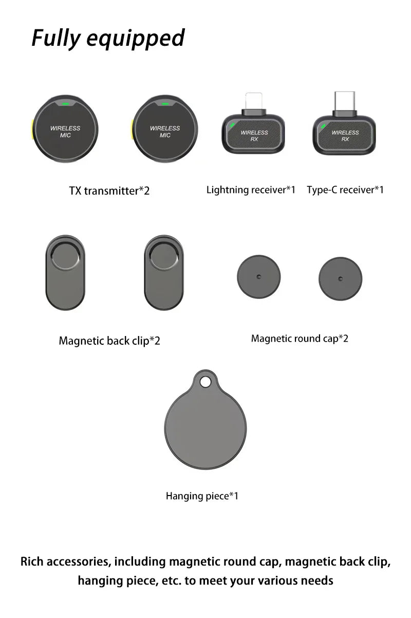 Wireless Lavalier Microphone