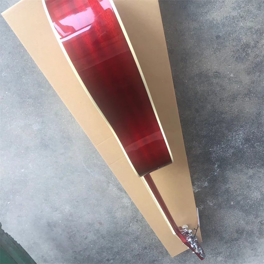 41 "acoustic guitar. Spruce Shabili acoustic guitar, face single, Hummingbird acoustic guitar, stock, wholesale retail