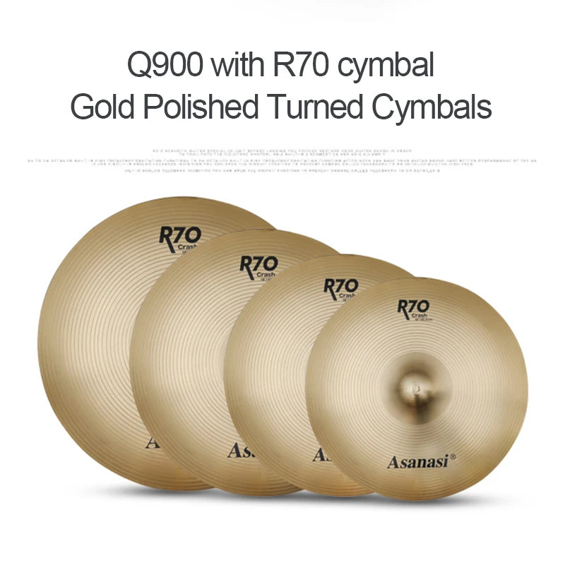 Drums Extreme Poplar Multi Chamber 5 2/3/4 Cymbals Jazz