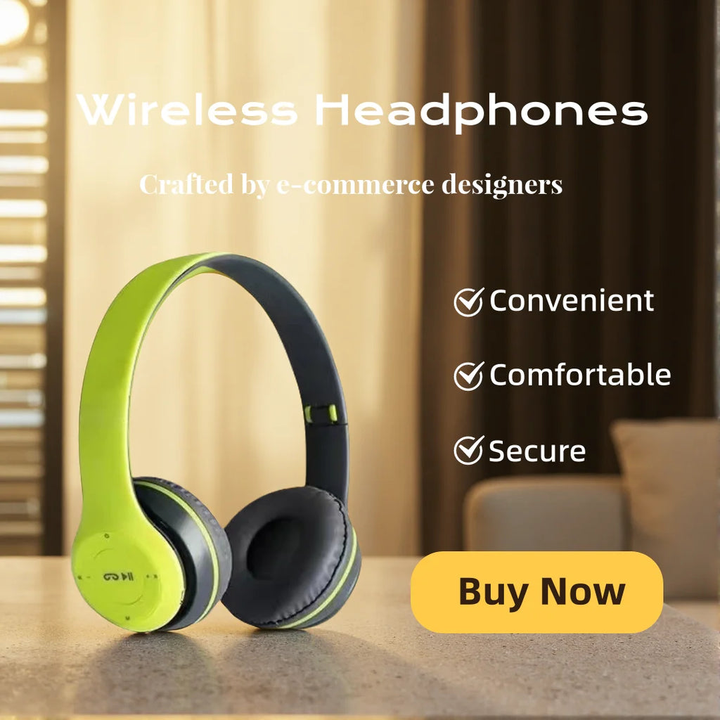 HIFI Sound Bluetooth Headphones