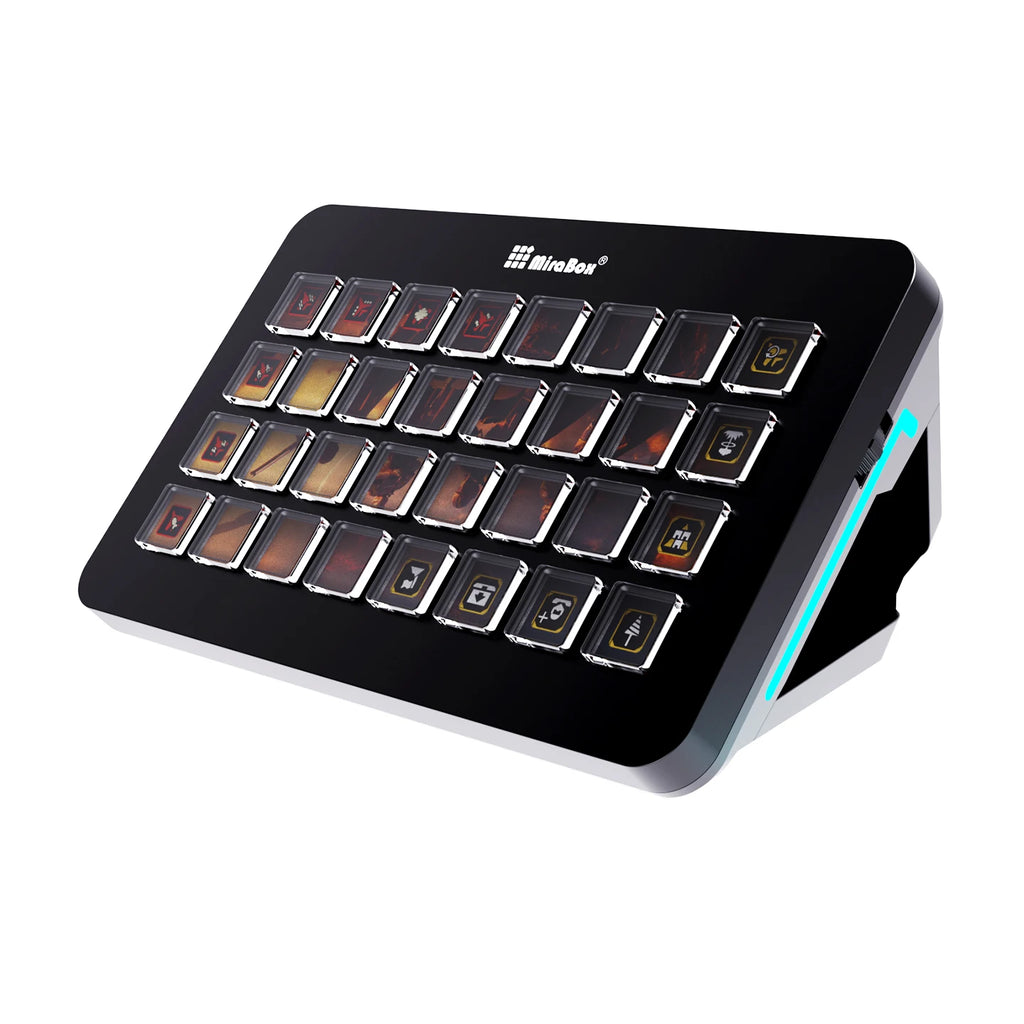 Mirabox Xl Stream Deck Visual Console Macro Keyboard 32Lcd Keys