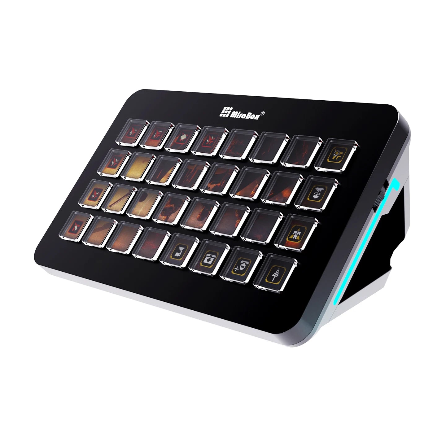 Mirabox XL Stream Deck Visual Console Macro Keyboard 32Lcd Keys Streamdeck macropad Keypad Stream Desk Deck Dock Controller