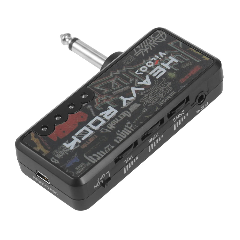 Guitar Amplifier Electric Mini Headphone Amp Light-Weight Design
