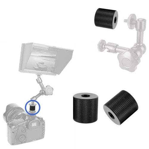 1/4 to 3/8 Camera Conversion Screw Microphone 5/8-27 to 1/4 3/8 Adapter Screw Ballhead Tripod Photography Camera Accessories