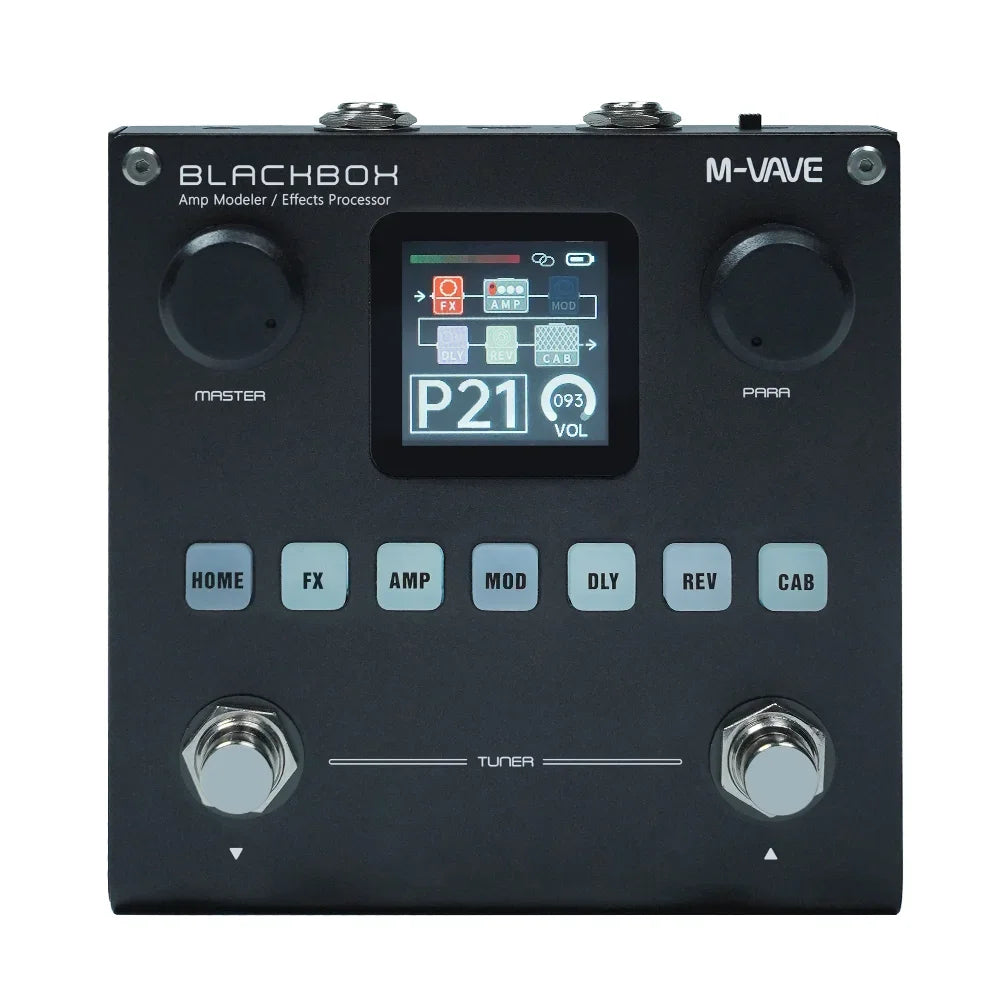 M-Vave Blackbox / Annblack Box Guitar Bass Amp Modeler Multi Effects
