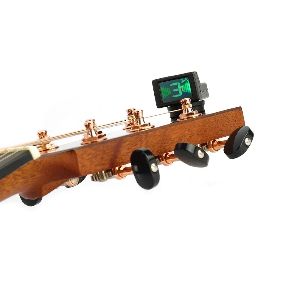 Jt-306 Mini Guitar Tuner Digital Lcd Clip On