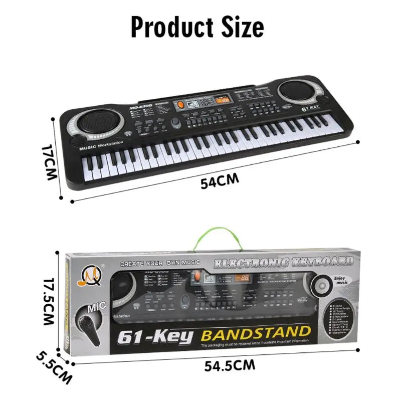 61 Key Electronic Digital Keyboard