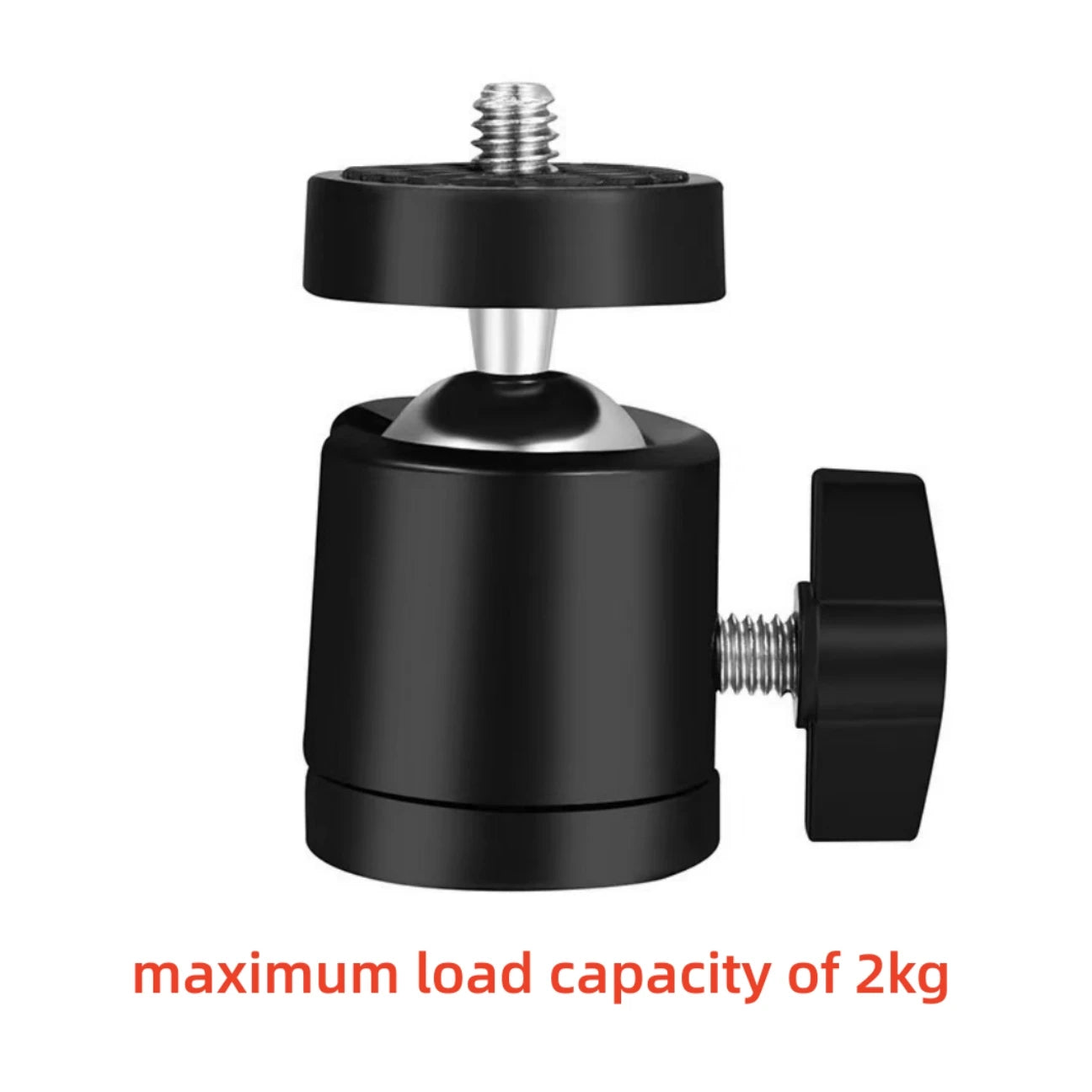 Camera Ball Head 360 Degree Swivel Tripod Ballhead Phone Stand Monopod Mount Adapter For DSLR Cameras Tripod Mount Adapter