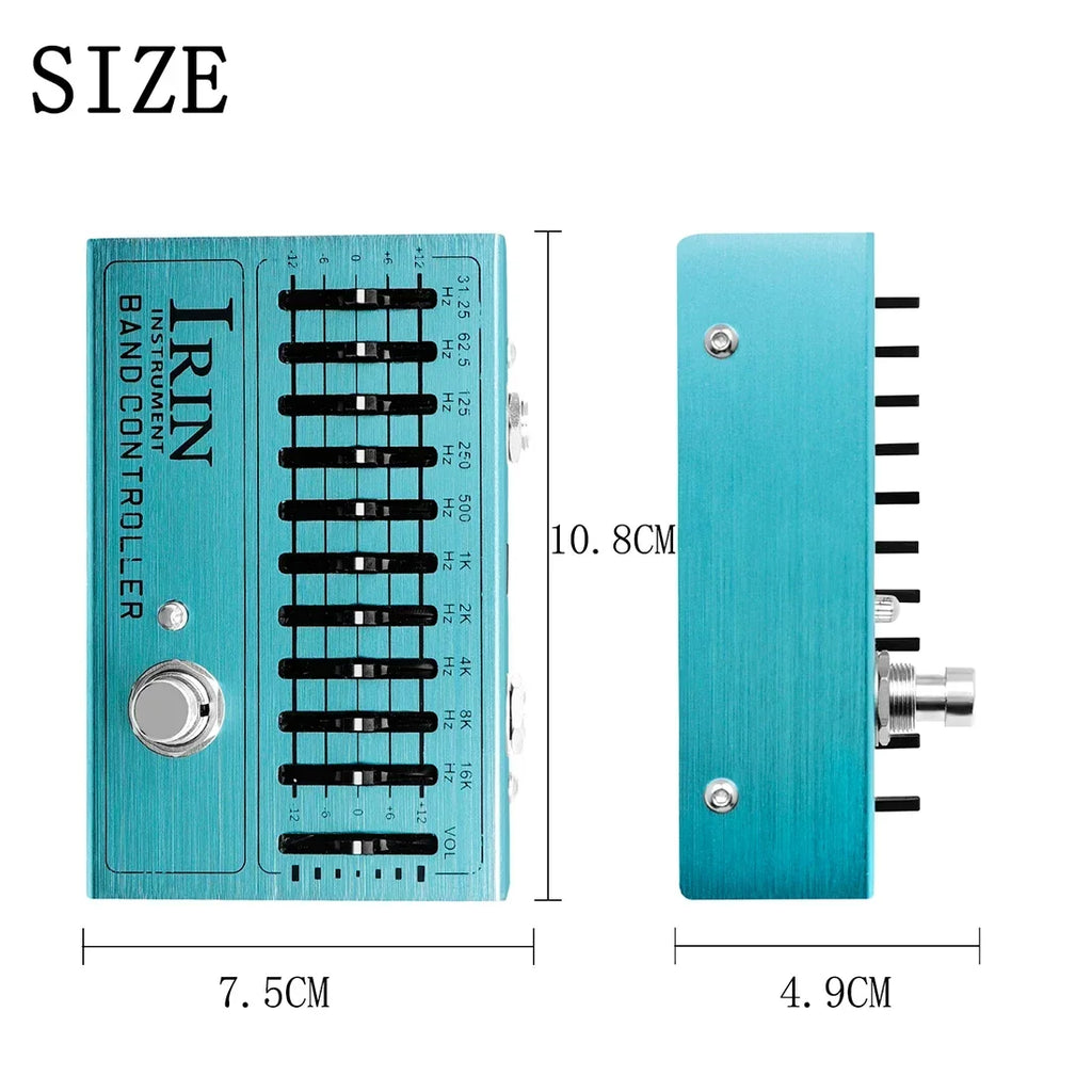 Irin An-40 Band Controller Eq Electric Guitar Effects Pedal