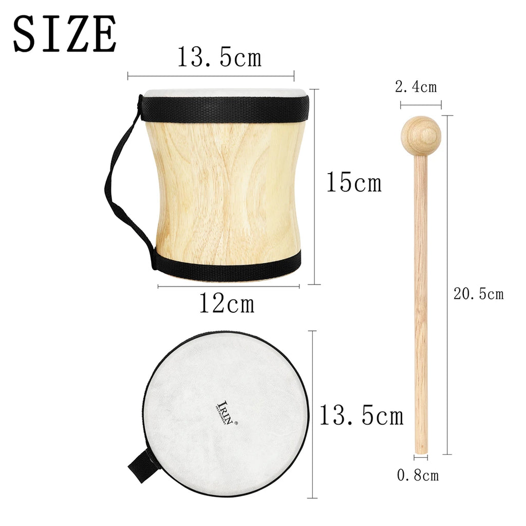 Irin Indian Drums Wooden Sheepskin