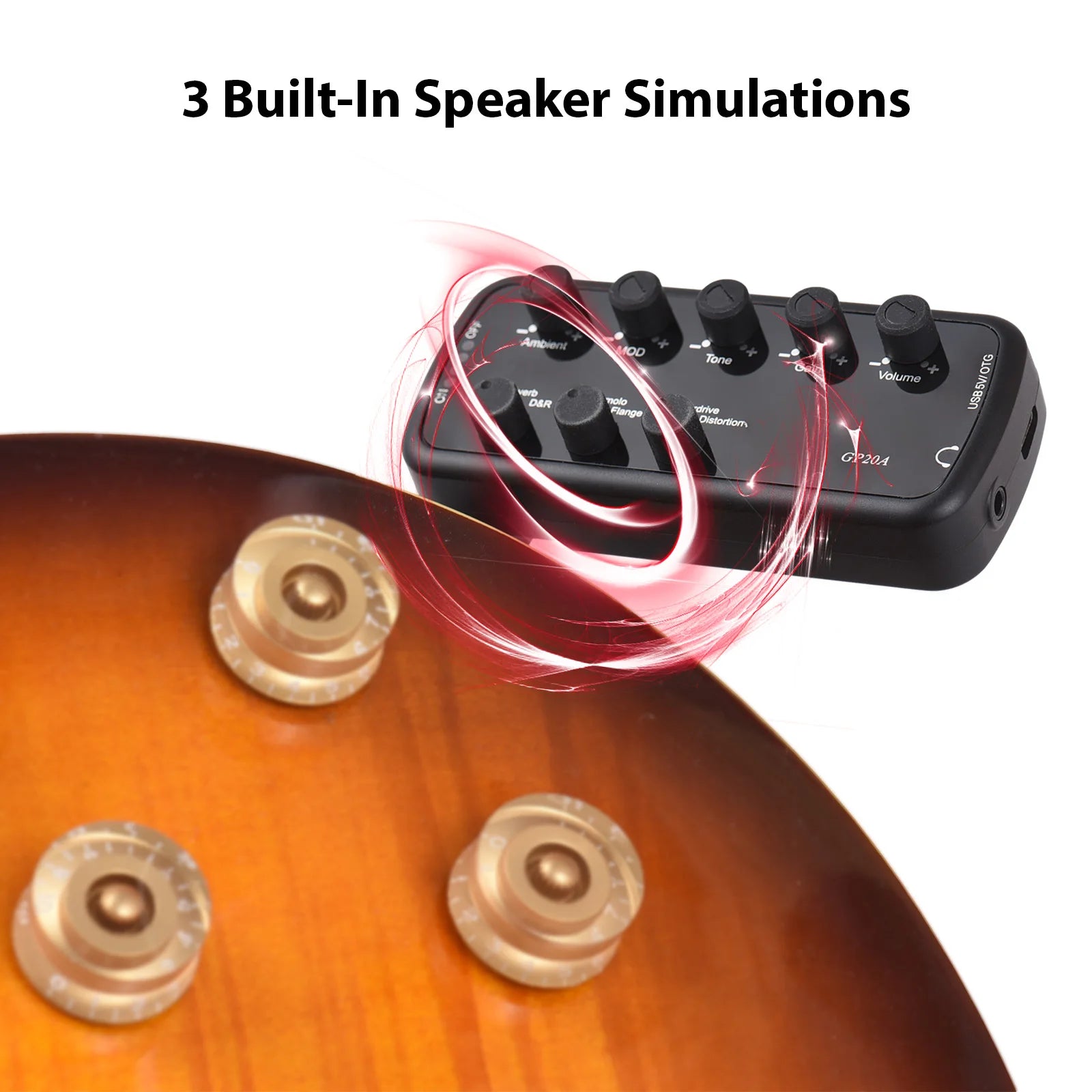 Guitar Amplifier Mini Amp Headphone Plug And Play